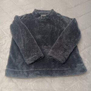 super soft gray pullover